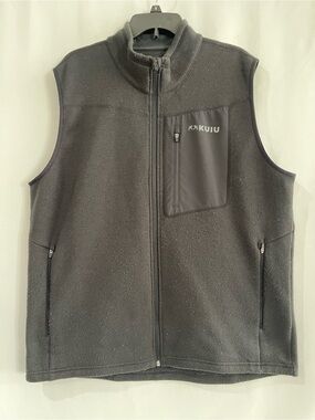 Kuiu base camp high loft sweater fleece vest Full-Zip mens XXL hunting vest